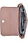 DESIGNER INSPIRED TASSEL ACCENT CROSS BODY BAG