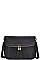 DESIGNER DOUBLE TASSEL FLAP CROSS BODY BAG