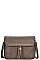 DESIGNER DOUBLE TASSEL FLAP CROSS BODY BAG