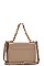 TOP PLASTIC CHAIN CROSS BODY SHOULDER BAG
