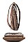 STYLISH RHINESTONE AND STUDDED CROSSBODY BAG WITH TWO STRAPS