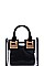 2IN1 TRANSPARENT TOTE WITH LONG STRAP