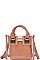 2IN1 TRANSPARENT TOTE WITH LONG STRAP