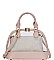 STYLISH 2 IN 1 TRANSPARENT DOMED SATCHEL BAG JYBGS-5799