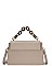 STYLISH SMOOTH PU LEATHER FASHION CHAIN TOP HANDLE CROSSBODY SLING BAG JYBGS-59118