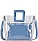 STYLISH 2 IN 1 TRANSPARENT TOTE BAG JYBGS-81925