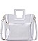 STYLISH 2 IN 1 TRANSPARENT TOTE BAG JYBGS-81925