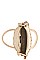 DESIGNER FASHION STRAW WOVEN CIRCLE CROSSBODY BAG