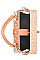 STRUCTURED CROC CROSS BODY BAG