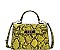 HOT TRENDY PYTHON SKIN TEXTURED MINI SATCHEL WITH LONG STRAP