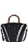 GLOSSY SNAKE PATTERN TOTE BAG WITH LONG STRAP