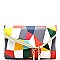 BGS5431-Geo-LP  Print Envelope Clutch