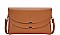 FASHION DESIGNER DOUBLE FLAP CROSSBODY BAG