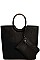 CHIC DESIGNER FASHION TOTE WITH COIN PURSE JYBGT-48451