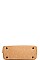CHIC DESIGNER FASHION TOTE WITH COIN PURSE JYBGT-48451