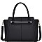 STYLISH PU LEATHER MODERN CHIC SATCHEL WITH LONG STRAP  JYBGT-81073