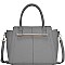 STYLISH PU LEATHER MODERN CHIC SATCHEL WITH LONG STRAP  JYBGT-81073