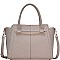 STYLISH PU LEATHER MODERN CHIC SATCHEL WITH LONG STRAP  JYBGT-81073