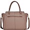 STYLISH PU LEATHER MODERN CHIC SATCHEL WITH LONG STRAP  JYBGT-81073