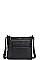 LEATHERETTE MODERN CROSS BODY BAG