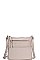 LEATHERETTE MODERN CROSS BODY BAG
