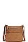 LEATHERETTE MODERN CROSS BODY BAG
