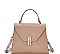 PYTHON TWO TONE SHOULDER BAG