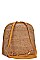 CROC TEXTURED TWO TONE BACKPACK