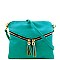 Soft Touch Zipper Tassel Design Fashion Cross Body Messenger