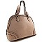 Western Touch Laser-cut Dome Satchel