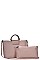 2IN1 FASHION TOTE WITH LONG STRAP