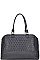 FASHIONABLE DESIGNER CHIC SOFT QUILTED SATCHEL JYBGW-16752