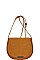 CLASSY SMOOTH TEXTURED PU LEATHER CHIC PRINCESS SHOULDER BAG JYBGW-47322