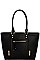 CLASSY DESIGNER FASHION ZIPPED SHOPPER WITH LONG STRAP JYBGW-6644