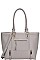 CLASSY DESIGNER FASHION ZIPPED SHOPPER WITH LONG STRAP JYBGW-6644