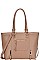 CLASSY DESIGNER FASHION ZIPPED SHOPPER WITH LONG STRAP JYBGW-6644