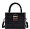 FASHION STRUCTURED ANIMAL PRINT TOTE BAG