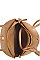 2 IN 1 TRENDY CIRCLE TOTE BAG AND COIN PURSE SET