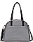 STYLISH CANVAS LONG STRAP FABRIC SATCHEL