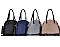 STYLISH CANVAS LONG STRAP FABRIC SATCHEL