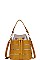 2IN1 STYLISH BUCKET CROSS BODY SHOULDER BAG