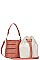 2IN1 STYLISH BUCKET CROSS BODY SHOULDER BAG