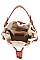 2IN1 STYLISH BUCKET CROSS BODY SHOULDER BAG