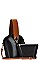 2IN1 FASHION STYLISH BUCKET SHOULDER BAG SET JYBGW-81924