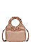 MODERN STYLISH CIRC HANDLE SHOULDER BAG JYBGW-81921