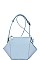 STYLISH HEXAGONAL SATCHEL WITH LONG STRAP