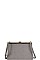 TRENDY ANIMAL PATTERN CLUTCH WITH CROSS BODY STRAP