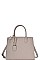 FASHION TRENDY SATCHEL WITH LONG STRAP