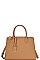 FASHION TRENDY SATCHEL WITH LONG STRAP