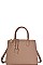 FASHION TRENDY SATCHEL WITH LONG STRAP